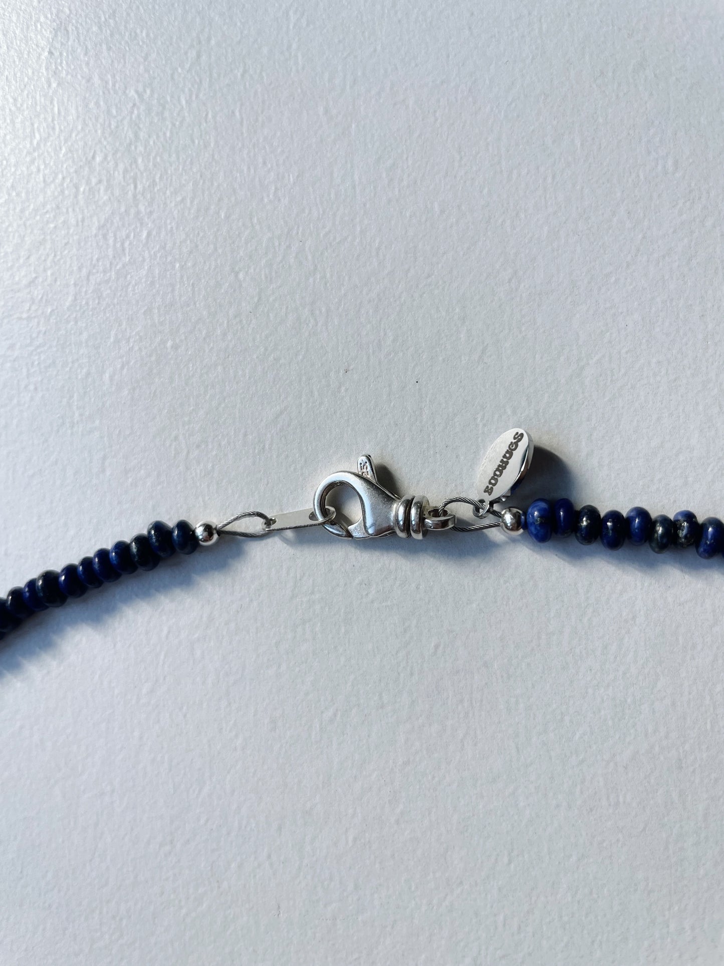 True blue necklace