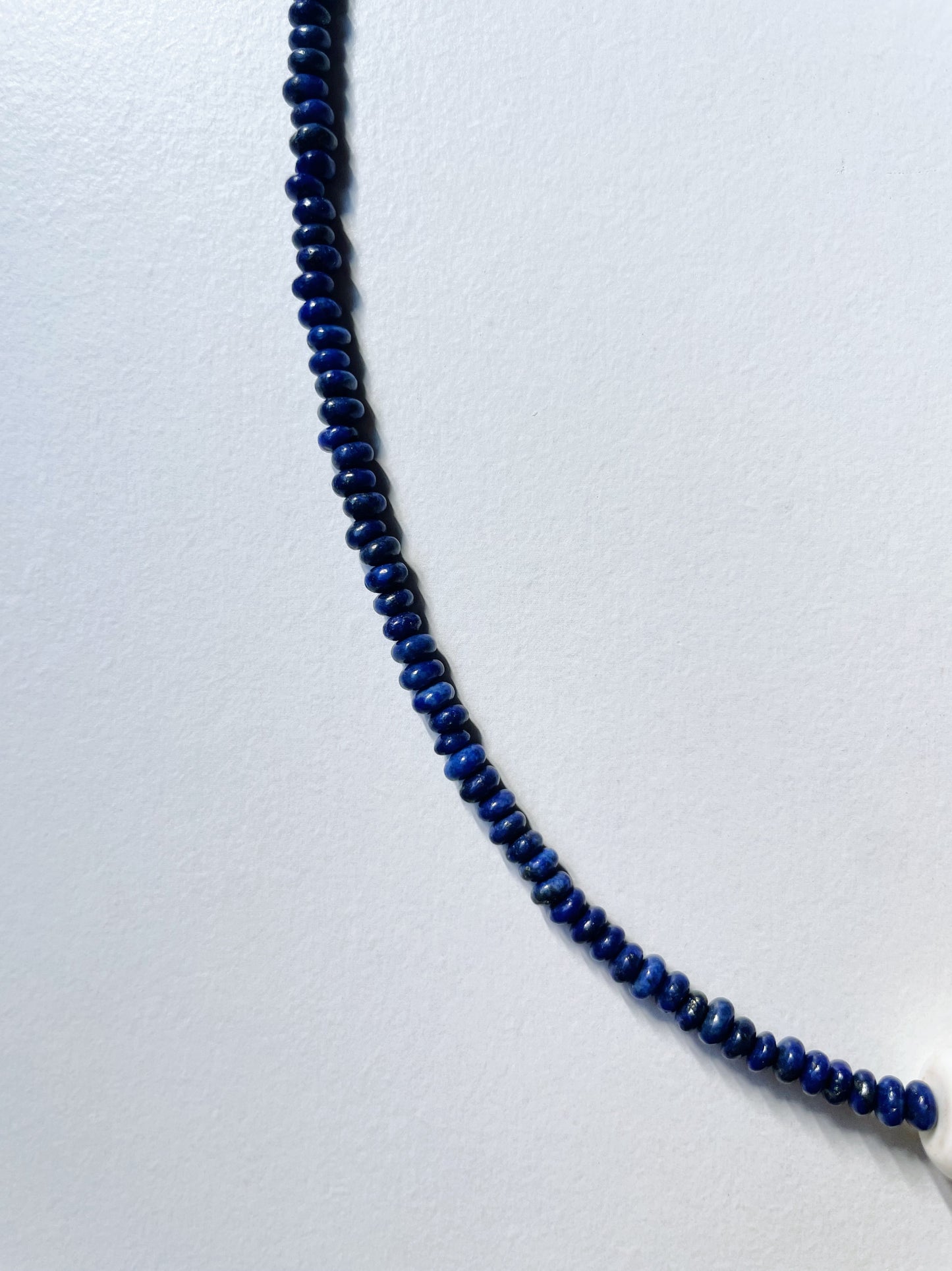 True blue necklace
