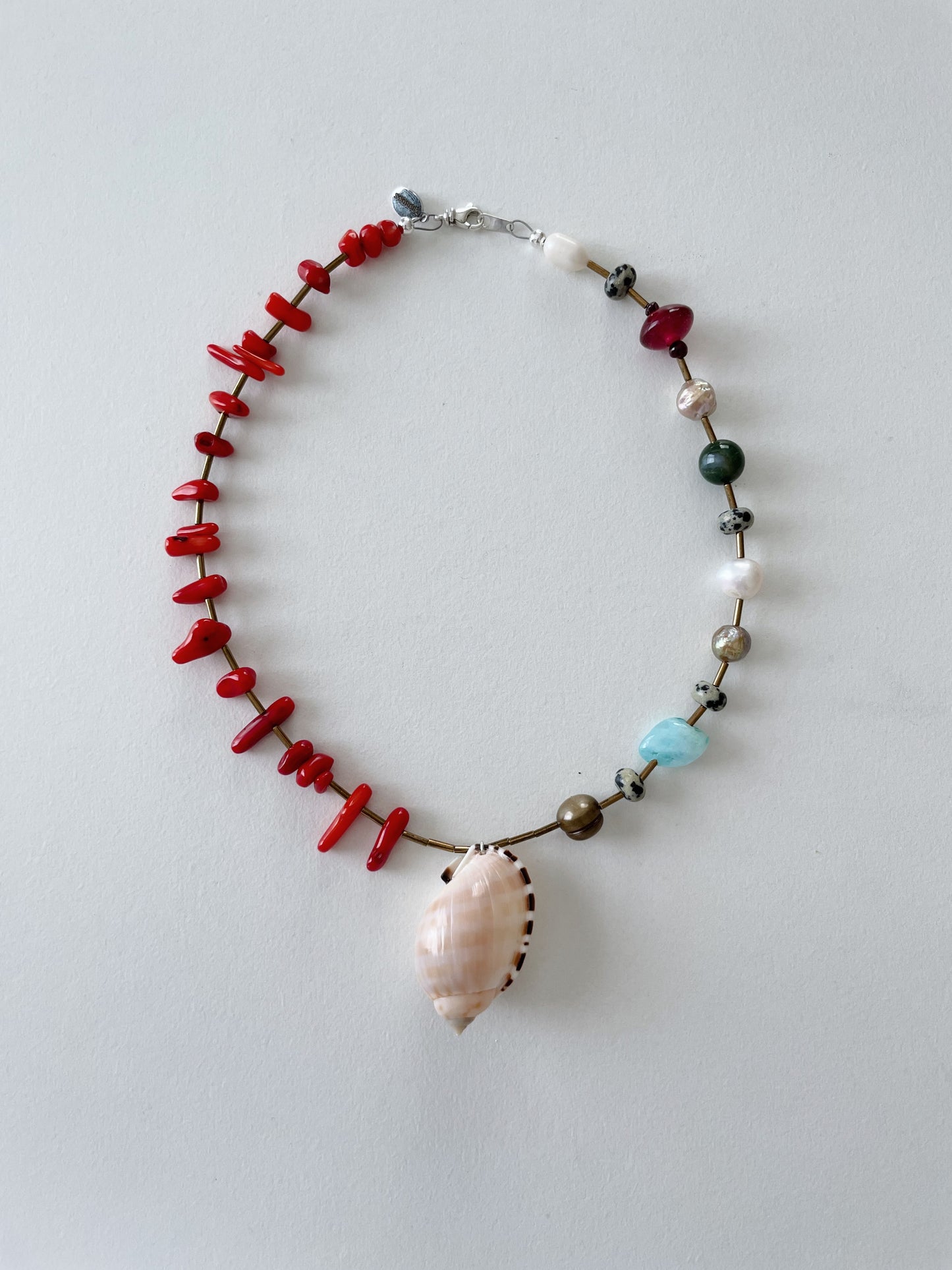 reef of coral necklace