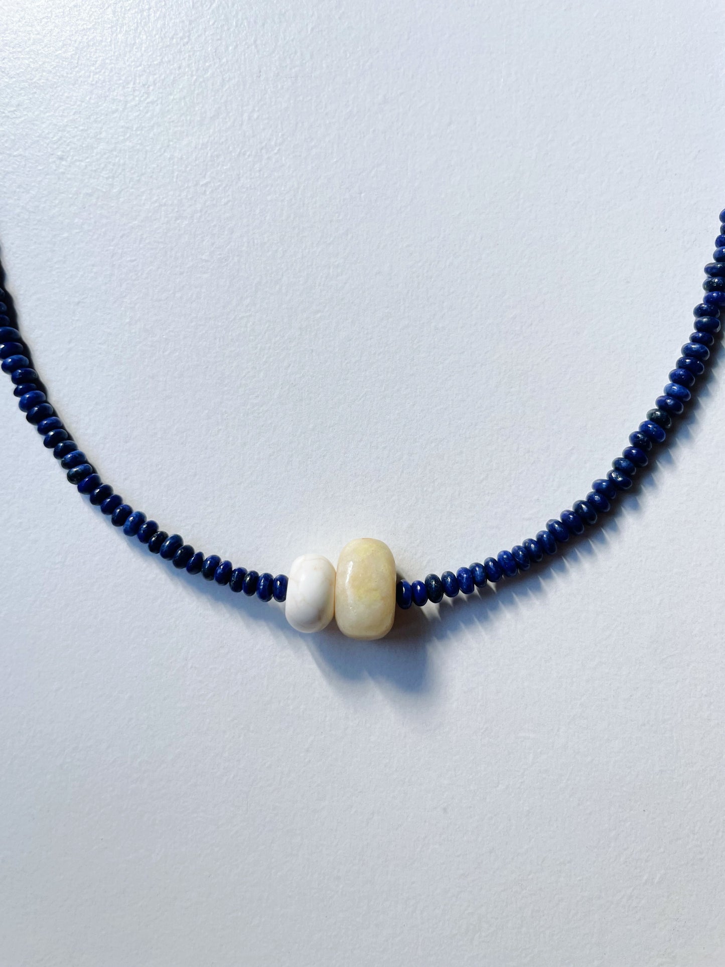True blue necklace