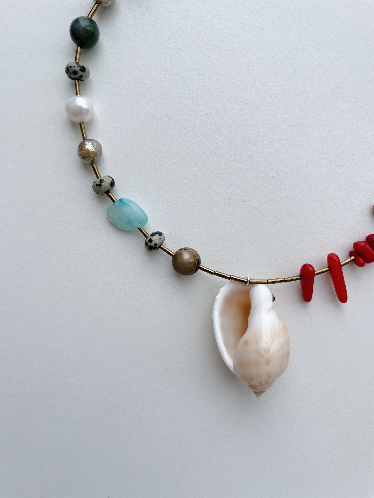 reef of coral necklace