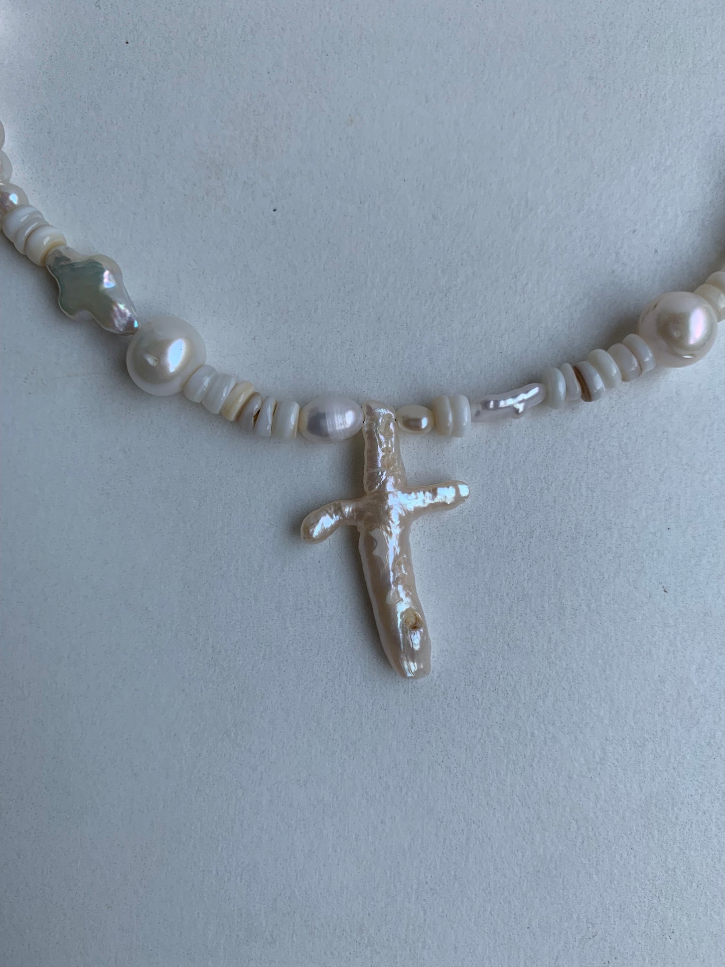 pray pearl necklace