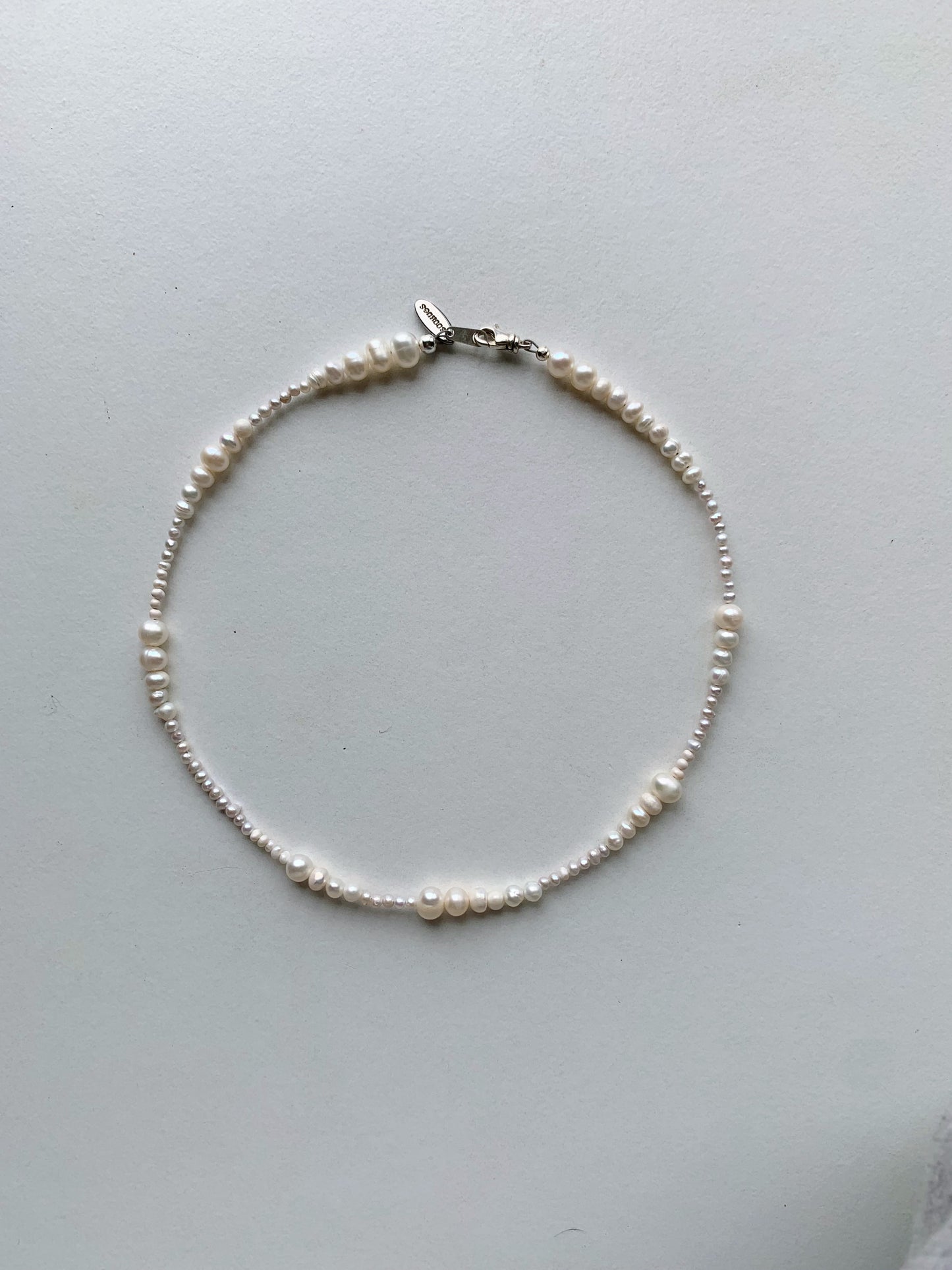 【twinny】pearl wave choker