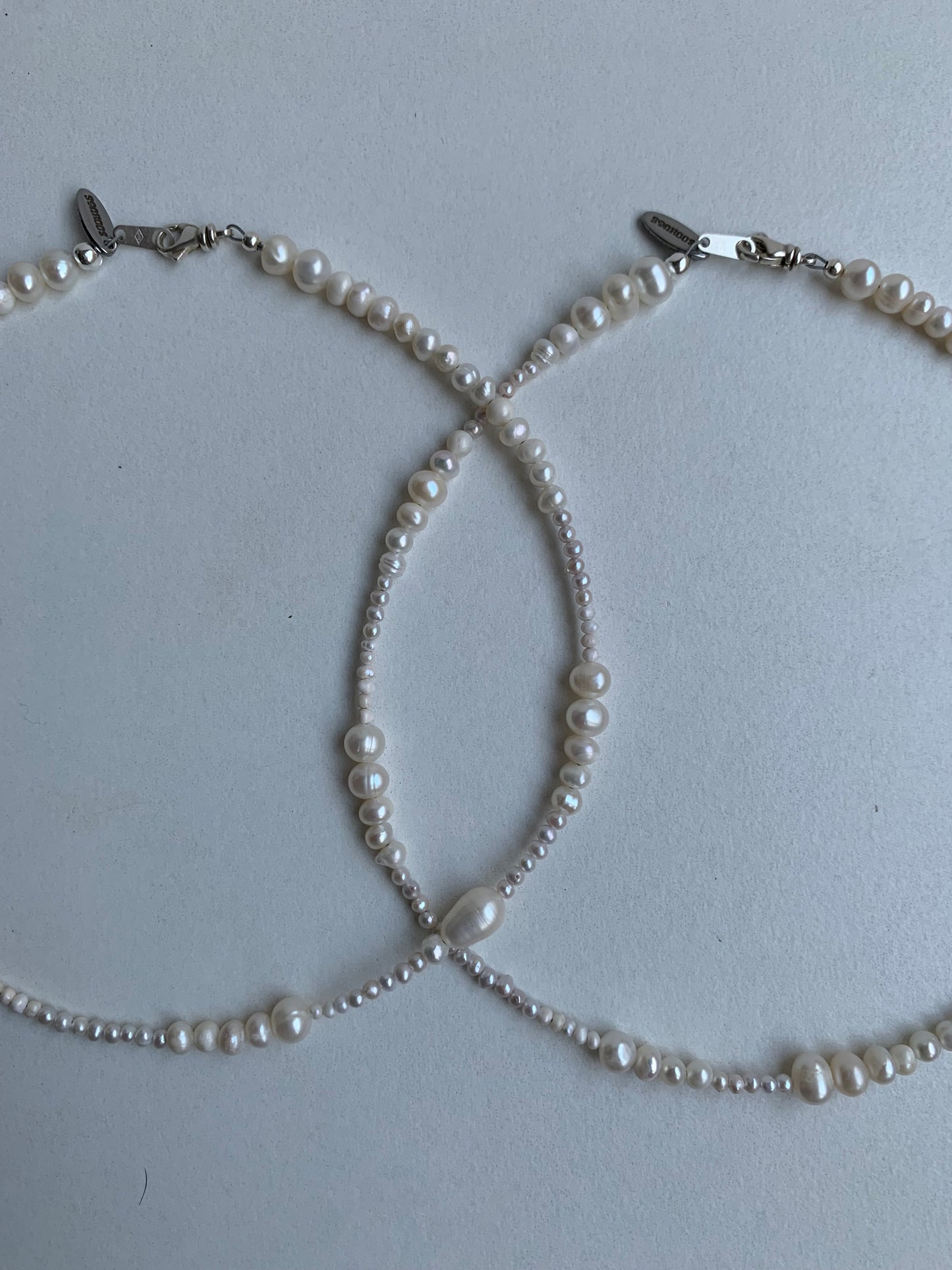【twinny】pearl wave choker