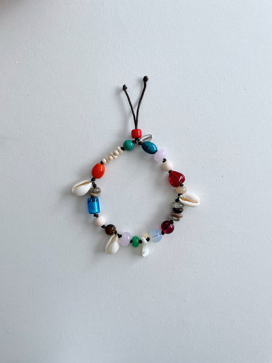 bebe shell anklet