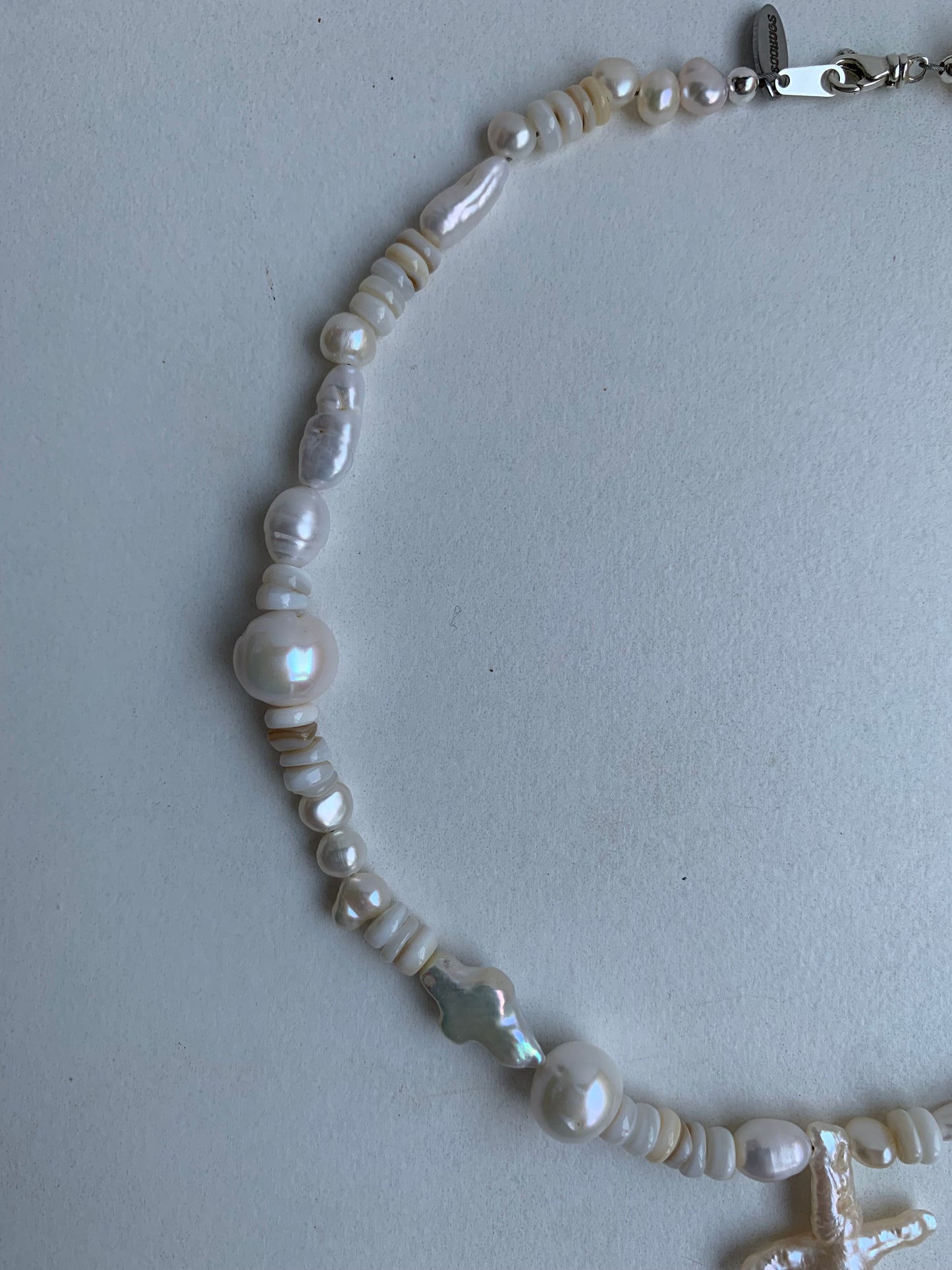 pray pearl necklace