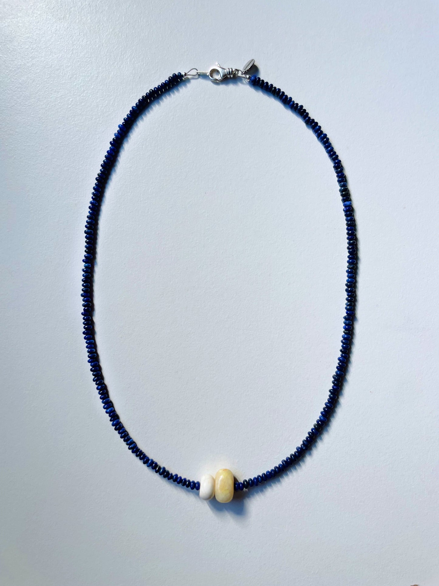 True blue necklace